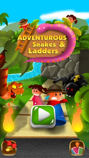 Adventurers Snakes & Ladders Screenshot 0