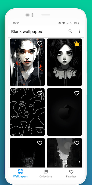 wallpapers black Screenshot 2
