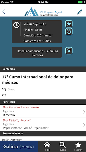 Anestesia Bariloche 2018 Screenshot 2