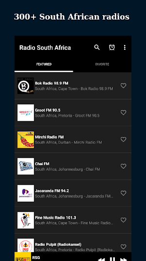 Radio South Africa: FM Radio Screenshot 0