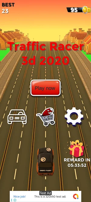 Traffic Rush: Coin Racer Screenshot 1