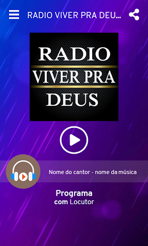 RADIO VIVER PRA DEUS Screenshot 1
