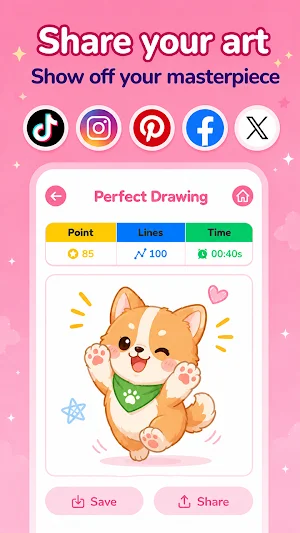 TraceMate: Drawing Together Screenshot 3
