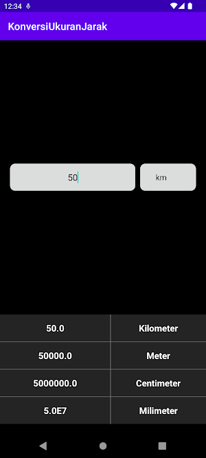 Konversi Jarak Screenshot 3