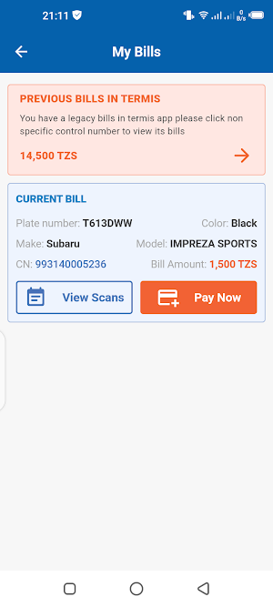 TAUSI Mobile App Screenshot 2