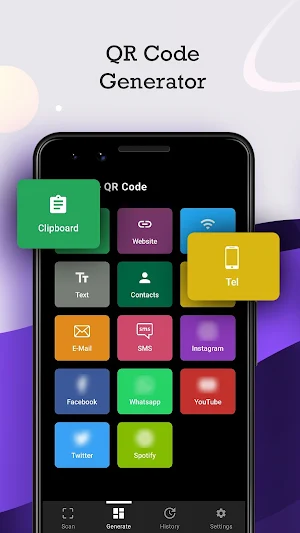 QR & Barcode Scan: Android App Reader & Scanner Screenshot 1