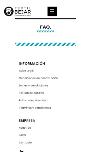 Textil Bejar Screenshot 1