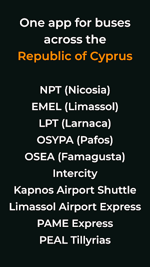 BusCyprus: Cyprus Bus Screenshot 1