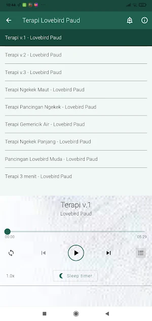 Masteran Lovebird Paud Konslet Screenshot 3