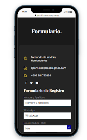 SJ Servicios Screenshot 1