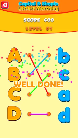 Capital and Simple Letters Matching Screenshot 3
