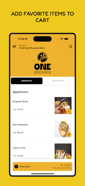 One Pizza And Grll Screenshot 1