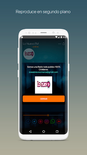 Lo Nuevo FM Screenshot 2