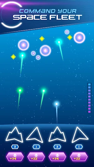 Non-Stop Space Defense - Infinite Aliens Shooter Screenshot 0
