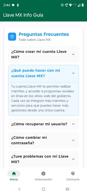 LLAVE MX Info Guia Screenshot 0