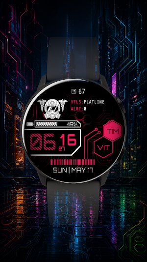 Ghost Protocol Watch Face Screenshot 3