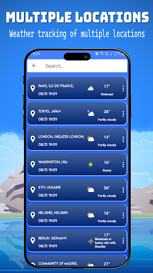 Live Weather App - Local Radar Screenshot 1