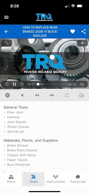 TRQ Auto Parts Screenshot 3