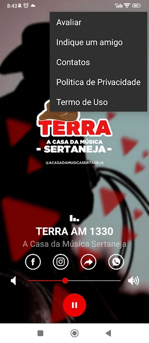 Rádio Terra Screenshot 2