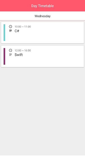 Everyone's TimeTable Screenshot 2