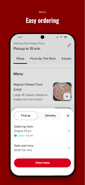 Dragos Pizza Screenshot 2