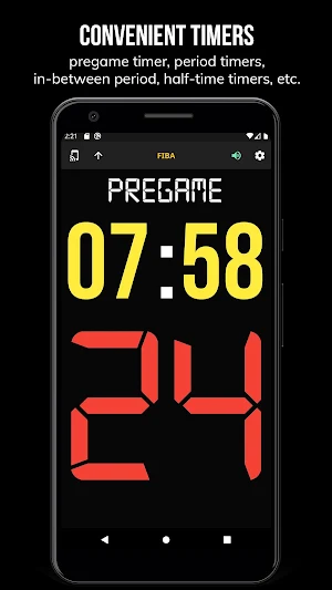 BT Shotclock - Basketball Screenshot 2