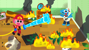 Cocobi Little Firefighters-kid Screenshot 1
