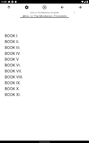 Book, Alice, or The Mysteries, Screenshot 2