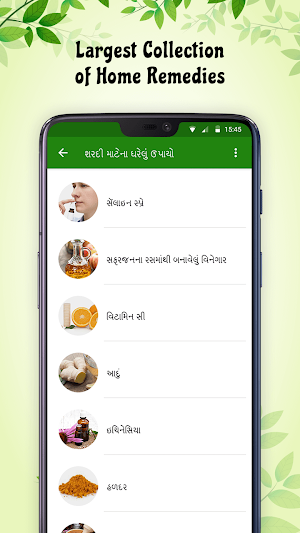 Remedies for Cold in Gujarati Screenshot 1