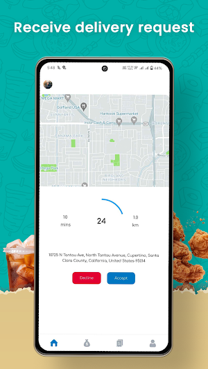 Ishuttlefood Driver Screenshot 1