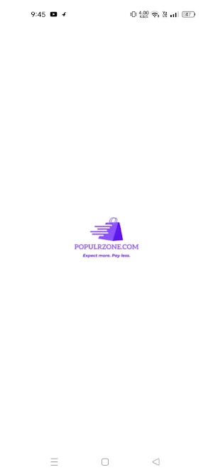 Populrzone Online Shopping App Screenshot 0