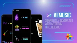 AI Art Wallpapers and Music Screenshot 3