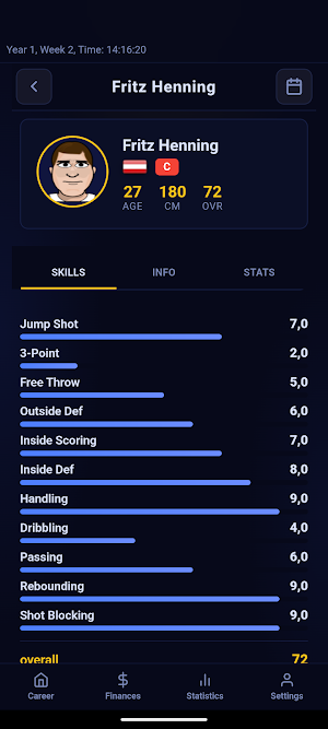 Online Basketball Manager Screenshot 3