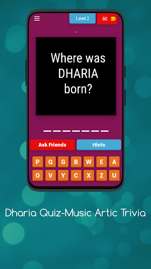 Dharia Song: Game Trivia Screenshot 2