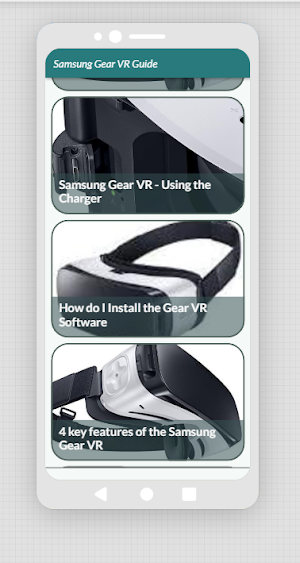 Samsung Gear VR App Guide Screenshot 1