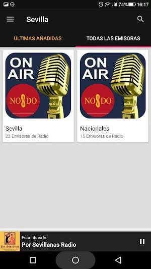 Radios de Sevilla - España Screenshot 3