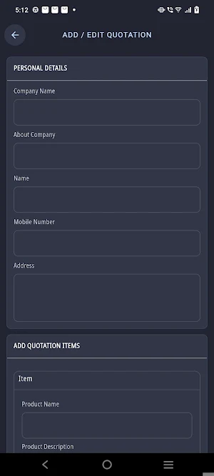 Quotation  Maker Screenshot 1
