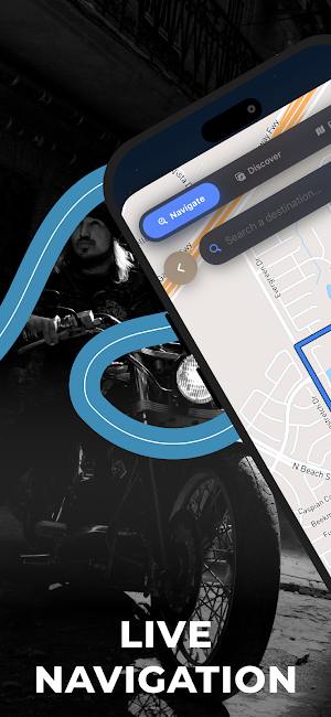 Motonia: Motorcycle GPS App Screenshot 1