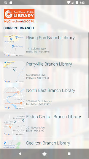 MyCheckout@CCPL Screenshot 1