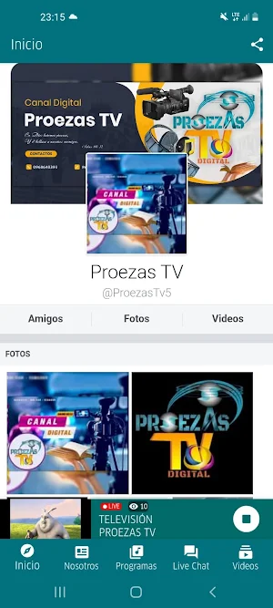 ProezasTv Screenshot 2
