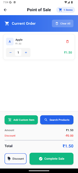 Go2Bill - Billing & Inventory Screenshot 3
