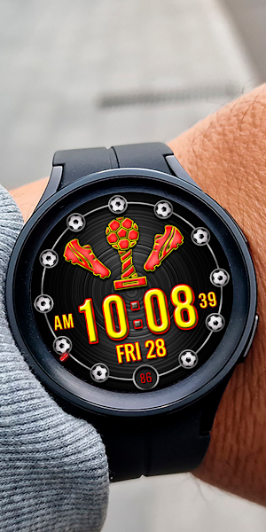 DIGI MANCHESTER FAN Watch face Screenshot 3