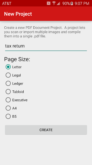 PDF Document Scanner Classic Screenshot 1