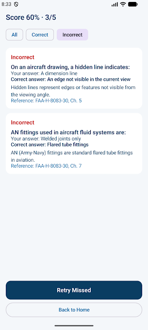 A&P Exam Prep Aviation 2026 Screenshot 3