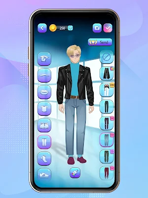 Anime Boys Dress Up Game Screenshot 0