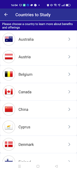 Study Applications Screenshot 3
