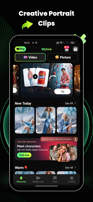 Mylora: AI Video/Img Generator Screenshot 0