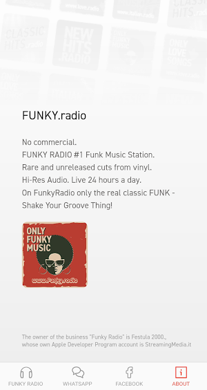FUNKY RADIO (60s70s80s) - www.funky.radio Screenshot 3