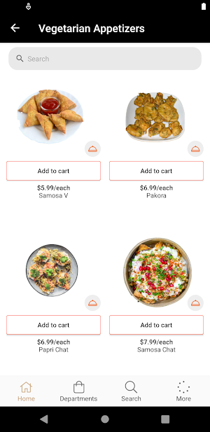 Tabla Fine Indian Cuisine Screenshot 2