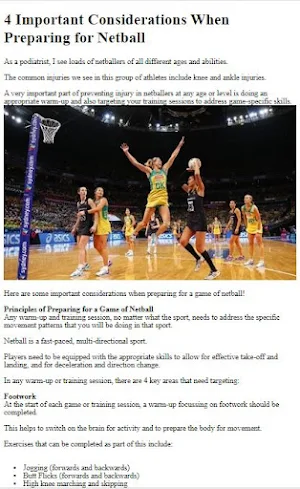 How to Do Netball Training Screenshot 3